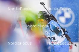 11.12.2021, Hochfilzen, Austria (AUT): Antonin Guigonnat (FRA) -  IBU World Cup Biathlon, pursuit men, Hochfilzen (AUT). www.nordicfocus.com. © Tumashov/NordicFocus. Every downloaded picture is fee-liable.