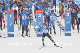 11.12.2021, Hochfilzen, Austria (AUT): Anton Smolski (BLR) -  IBU World Cup Biathlon, pursuit men, Hochfilzen (AUT). www.nordicfocus.com. © Tumashov/NordicFocus. Every downloaded picture is fee-liable.