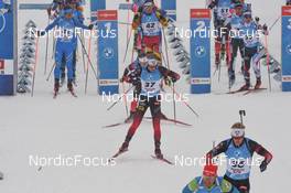11.12.2021, Hochfilzen, Austria (AUT): Filip Fjeld Andersen (NOR) -  IBU World Cup Biathlon, pursuit men, Hochfilzen (AUT). www.nordicfocus.com. © Tumashov/NordicFocus. Every downloaded picture is fee-liable.