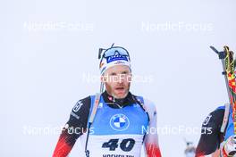 11.12.2021, Hochfilzen, Austria (AUT): Simon Eder (AUT) -  IBU World Cup Biathlon, pursuit men, Hochfilzen (AUT). www.nordicfocus.com. © Manzoni/NordicFocus. Every downloaded picture is fee-liable.