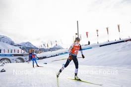 12.12.2021, Hochfilzen, Austria (AUT): Joanne Reid (USA) -  IBU World Cup Biathlon, pursuit women, Hochfilzen (AUT). www.nordicfocus.com. © Manzoni/NordicFocus. Every downloaded picture is fee-liable.