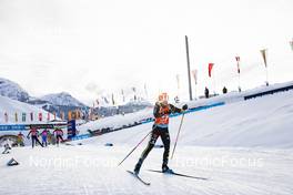 12.12.2021, Hochfilzen, Austria (AUT): Franziska Hildebrand (GER) -  IBU World Cup Biathlon, pursuit women, Hochfilzen (AUT). www.nordicfocus.com. © Manzoni/NordicFocus. Every downloaded picture is fee-liable.