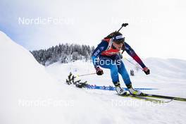 12.12.2021, Hochfilzen, Austria (AUT): Lena Haecki (SUI) -  IBU World Cup Biathlon, pursuit women, Hochfilzen (AUT). www.nordicfocus.com. © Manzoni/NordicFocus. Every downloaded picture is fee-liable.