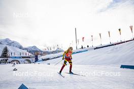 12.12.2021, Hochfilzen, Austria (AUT): Lotte Lie (BEL) -  IBU World Cup Biathlon, pursuit women, Hochfilzen (AUT). www.nordicfocus.com. © Manzoni/NordicFocus. Every downloaded picture is fee-liable.