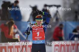 12.12.2021, Hochfilzen, Austria (AUT): Hanna Sola (BLR) -  IBU World Cup Biathlon, pursuit women, Hochfilzen (AUT). www.nordicfocus.com. © Tumashov/NordicFocus. Every downloaded picture is fee-liable.