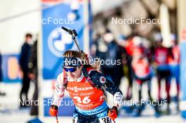 12.12.2021, Hochfilzen, Austria (AUT): Deedra Irwin (USA) -  IBU World Cup Biathlon, pursuit women, Hochfilzen (AUT). www.nordicfocus.com. © Tumashov/NordicFocus. Every downloaded picture is fee-liable.