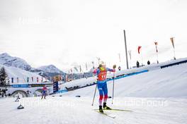 12.12.2021, Hochfilzen, Austria (AUT): Irina Kazakevich (RUS) -  IBU World Cup Biathlon, pursuit women, Hochfilzen (AUT). www.nordicfocus.com. © Manzoni/NordicFocus. Every downloaded picture is fee-liable.