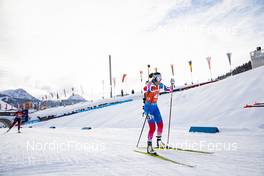 12.12.2021, Hochfilzen, Austria (AUT): Valeriia Vasnetcova (RUS) -  IBU World Cup Biathlon, pursuit women, Hochfilzen (AUT). www.nordicfocus.com. © Manzoni/NordicFocus. Every downloaded picture is fee-liable.