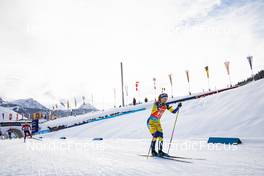 12.12.2021, Hochfilzen, Austria (AUT): Mona Brorsson (SWE) -  IBU World Cup Biathlon, pursuit women, Hochfilzen (AUT). www.nordicfocus.com. © Manzoni/NordicFocus. Every downloaded picture is fee-liable.