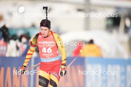 12.12.2021, Hochfilzen, Austria (AUT): Lotte Lie (BEL) -  IBU World Cup Biathlon, pursuit women, Hochfilzen (AUT). www.nordicfocus.com. © Tumashov/NordicFocus. Every downloaded picture is fee-liable.