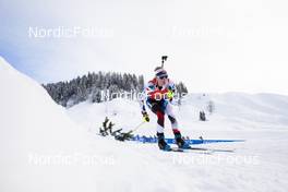 12.12.2021, Hochfilzen, Austria (AUT): Marketa Davidova (CZE) -  IBU World Cup Biathlon, pursuit women, Hochfilzen (AUT). www.nordicfocus.com. © Manzoni/NordicFocus. Every downloaded picture is fee-liable.