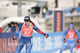 12.12.2021, Hochfilzen, Austria (AUT): Lena Haecki (SUI) -  IBU World Cup Biathlon, pursuit women, Hochfilzen (AUT). www.nordicfocus.com. © Tumashov/NordicFocus. Every downloaded picture is fee-liable.