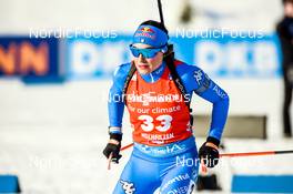12.12.2021, Hochfilzen, Austria (AUT): Dorothea Wierer (ITA) -  IBU World Cup Biathlon, pursuit women, Hochfilzen (AUT). www.nordicfocus.com. © Tumashov/NordicFocus. Every downloaded picture is fee-liable.