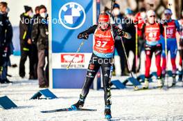 12.12.2021, Hochfilzen, Austria (AUT): Franziska Hildebrand (GER) -  IBU World Cup Biathlon, pursuit women, Hochfilzen (AUT). www.nordicfocus.com. © Tumashov/NordicFocus. Every downloaded picture is fee-liable.
