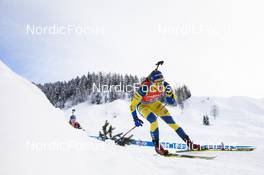 12.12.2021, Hochfilzen, Austria (AUT): Stina Nilsson (SWE) -  IBU World Cup Biathlon, pursuit women, Hochfilzen (AUT). www.nordicfocus.com. © Manzoni/NordicFocus. Every downloaded picture is fee-liable.