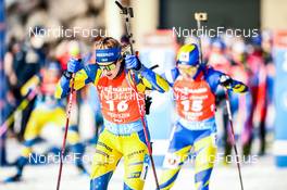 12.12.2021, Hochfilzen, Austria (AUT): Stina Nilsson (SWE) -  IBU World Cup Biathlon, pursuit women, Hochfilzen (AUT). www.nordicfocus.com. © Tumashov/NordicFocus. Every downloaded picture is fee-liable.