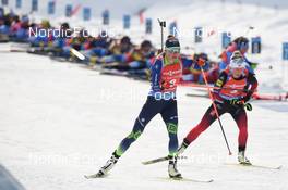 12.12.2021, Hochfilzen, Austria (AUT): Dzinara Alimbekava (BLR) -  IBU World Cup Biathlon, pursuit women, Hochfilzen (AUT). www.nordicfocus.com. © Tumashov/NordicFocus. Every downloaded picture is fee-liable.