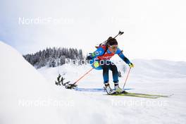 12.12.2021, Hochfilzen, Austria (AUT): Caroline Colombo (FRA) -  IBU World Cup Biathlon, pursuit women, Hochfilzen (AUT). www.nordicfocus.com. © Manzoni/NordicFocus. Every downloaded picture is fee-liable.
