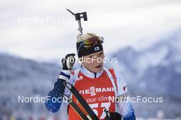 12.12.2021, Hochfilzen, Austria (AUT): Mari Eder (FIN) -  IBU World Cup Biathlon, pursuit women, Hochfilzen (AUT). www.nordicfocus.com. © Manzoni/NordicFocus. Every downloaded picture is fee-liable.