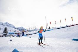 12.12.2021, Hochfilzen, Austria (AUT): Anais Chevalier-Bouchet (FRA) -  IBU World Cup Biathlon, pursuit women, Hochfilzen (AUT). www.nordicfocus.com. © Manzoni/NordicFocus. Every downloaded picture is fee-liable.
