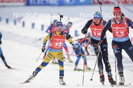 12.12.2021, Hochfilzen, Austria (AUT): Anna Magnusson (SWE) -  IBU World Cup Biathlon, pursuit women, Hochfilzen (AUT). www.nordicfocus.com. © Tumashov/NordicFocus. Every downloaded picture is fee-liable.