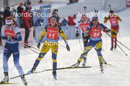 12.12.2021, Hochfilzen, Austria (AUT): Mona Brorsson (SWE), Olena Bilosiuk (UKR) -  IBU World Cup Biathlon, pursuit women, Hochfilzen (AUT). www.nordicfocus.com. © Tumashov/NordicFocus. Every downloaded picture is fee-liable.