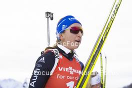 12.12.2021, Hochfilzen, Austria (AUT): Franziska Preuss (GER) -  IBU World Cup Biathlon, pursuit women, Hochfilzen (AUT). www.nordicfocus.com. © Manzoni/NordicFocus. Every downloaded picture is fee-liable.