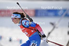 12.12.2021, Hochfilzen, Austria (AUT): Valeriia Vasnetcova (RUS) -  IBU World Cup Biathlon, pursuit women, Hochfilzen (AUT). www.nordicfocus.com. © Tumashov/NordicFocus. Every downloaded picture is fee-liable.