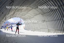 12.12.2021, Hochfilzen, Austria (AUT): Sturla Holm Laegreid (NOR) -  IBU World Cup Biathlon, relay men, Hochfilzen (AUT). www.nordicfocus.com. © Manzoni/NordicFocus. Every downloaded picture is fee-liable.