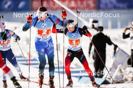 12.12.2021, Hochfilzen, Austria (AUT): Sturla Holm Laegreid (NOR) -  IBU World Cup Biathlon, relay men, Hochfilzen (AUT). www.nordicfocus.com. © Tumashov/NordicFocus. Every downloaded picture is fee-liable.