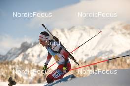 12.12.2021, Hochfilzen, Austria (AUT): Felix Leitner (AUT) -  IBU World Cup Biathlon, relay men, Hochfilzen (AUT). www.nordicfocus.com. © Tumashov/NordicFocus. Every downloaded picture is fee-liable.