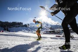 12.12.2021, Hochfilzen, Austria (AUT): Johannes Thingnes Boe (NOR) -  IBU World Cup Biathlon, relay men, Hochfilzen (AUT). www.nordicfocus.com. © Manzoni/NordicFocus. Every downloaded picture is fee-liable.