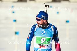 12.12.2021, Hochfilzen, Austria (AUT): Benjamin Weger (SUI) -  IBU World Cup Biathlon, relay men, Hochfilzen (AUT). www.nordicfocus.com. © Tumashov/NordicFocus. Every downloaded picture is fee-liable.