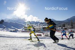 12.12.2021, Hochfilzen, Austria (AUT): Malte Stefansson (SWE) -  IBU World Cup Biathlon, relay men, Hochfilzen (AUT). www.nordicfocus.com. © Manzoni/NordicFocus. Every downloaded picture is fee-liable.