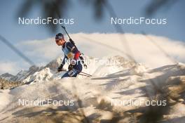 12.12.2021, Hochfilzen, Austria (AUT): Niklas Hartweg (SUI) -  IBU World Cup Biathlon, relay men, Hochfilzen (AUT). www.nordicfocus.com. © Tumashov/NordicFocus. Every downloaded picture is fee-liable.