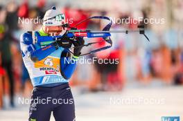 12.12.2021, Hochfilzen, Austria (AUT): Maksim Varabei (BLR) -  IBU World Cup Biathlon, relay men, Hochfilzen (AUT). www.nordicfocus.com. © Tumashov/NordicFocus. Every downloaded picture is fee-liable.