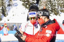 12.12.2021, Hochfilzen, Austria (AUT): Simon Eder (AUT) -  IBU World Cup Biathlon, relay men, Hochfilzen (AUT). www.nordicfocus.com. © Manzoni/NordicFocus. Every downloaded picture is fee-liable.