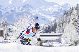 12.12.2021, Hochfilzen, Austria (AUT): Kosuke Ozaki (JPN) -  IBU World Cup Biathlon, relay men, Hochfilzen (AUT). www.nordicfocus.com. © Manzoni/NordicFocus. Every downloaded picture is fee-liable.