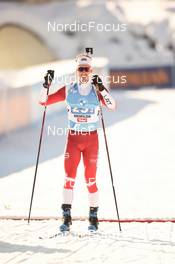 12.12.2021, Hochfilzen, Austria (AUT): Roberts Slotins (LAT) -  IBU World Cup Biathlon, relay men, Hochfilzen (AUT). www.nordicfocus.com. © Tumashov/NordicFocus. Every downloaded picture is fee-liable.
