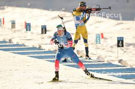 12.12.2021, Hochfilzen, Austria (AUT): Eduard Latypov (RUS) -  IBU World Cup Biathlon, relay men, Hochfilzen (AUT). www.nordicfocus.com. © Tumashov/NordicFocus. Every downloaded picture is fee-liable.