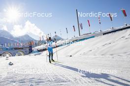 12.12.2021, Hochfilzen, Austria (AUT): Quentin Fillon Maillet (FRA) -  IBU World Cup Biathlon, relay men, Hochfilzen (AUT). www.nordicfocus.com. © Manzoni/NordicFocus. Every downloaded picture is fee-liable.