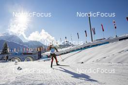 12.12.2021, Hochfilzen, Austria (AUT): Vetle Sjaastad Christiansen (NOR) -  IBU World Cup Biathlon, relay men, Hochfilzen (AUT). www.nordicfocus.com. © Manzoni/NordicFocus. Every downloaded picture is fee-liable.