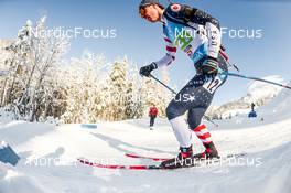 12.12.2021, Hochfilzen, Austria (AUT): Paul Schommer (USA) -  IBU World Cup Biathlon, relay men, Hochfilzen (AUT). www.nordicfocus.com. © Tumashov/NordicFocus. Every downloaded picture is fee-liable.