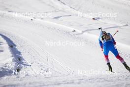 12.12.2021, Hochfilzen, Austria (AUT): Alexander Loginov (RUS) -  IBU World Cup Biathlon, relay men, Hochfilzen (AUT). www.nordicfocus.com. © Manzoni/NordicFocus. Every downloaded picture is fee-liable.
