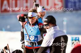 12.12.2021, Hochfilzen, Austria (AUT): Scott Gow (CAN) -  IBU World Cup Biathlon, relay men, Hochfilzen (AUT). www.nordicfocus.com. © Tumashov/NordicFocus. Every downloaded picture is fee-liable.