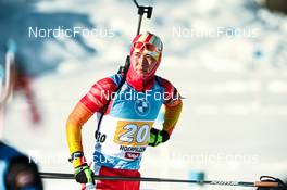 12.12.2021, Hochfilzen, Austria (AUT): Chunyu Zhang (CHN) -  IBU World Cup Biathlon, relay men, Hochfilzen (AUT). www.nordicfocus.com. © Tumashov/NordicFocus. Every downloaded picture is fee-liable.