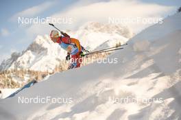 12.12.2021, Hochfilzen, Austria (AUT): Chunyu Zhang (CHN) -  IBU World Cup Biathlon, relay men, Hochfilzen (AUT). www.nordicfocus.com. © Tumashov/NordicFocus. Every downloaded picture is fee-liable.