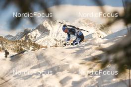12.12.2021, Hochfilzen, Austria (AUT): Kalev Ermits (EST) -  IBU World Cup Biathlon, relay men, Hochfilzen (AUT). www.nordicfocus.com. © Tumashov/NordicFocus. Every downloaded picture is fee-liable.