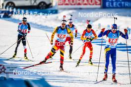12.12.2021, Hochfilzen, Austria (AUT): Florent Claude (BEL) -  IBU World Cup Biathlon, relay men, Hochfilzen (AUT). www.nordicfocus.com. © Tumashov/NordicFocus. Every downloaded picture is fee-liable.