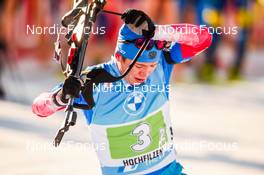 12.12.2021, Hochfilzen, Austria (AUT): Daniil Serokhvostov (RUS) -  IBU World Cup Biathlon, relay men, Hochfilzen (AUT). www.nordicfocus.com. © Tumashov/NordicFocus. Every downloaded picture is fee-liable.